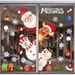 New Christmas decorations Colorful Christmas window stickers white snow wall stickers window dressing none Window marking tape_voghion.com