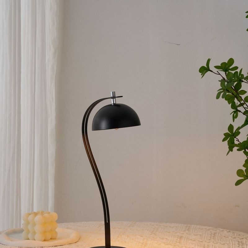 Lampada d'atmosfera LED ricaricabile a luce calda in stile coreano, touch, per soggiorno, studio, camera da letto, inferiore a 36 V._voghion.com