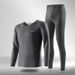 Men’s Thermal Underwear Set – Fleece-Lined Winter Base Layer (L-4XL, Black/Blue/Gray, Box Packaging)_voghion.com