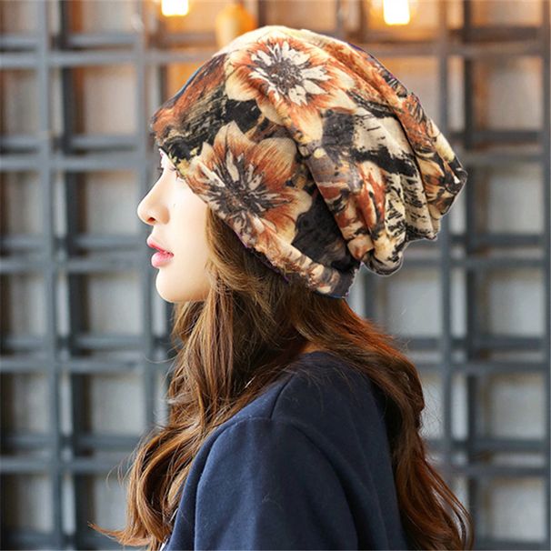 Hats breathable chemotherapy spring summer, thin bald sleeping hats piles, versatile confinement, and headscarves for_voghion.com