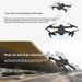 KBDFA E58 Mini Drone WiFi FPV con Telecamera HD 1080P 4K Altitudine Mantenimento Elicottero RC Pieghevole Regalo per Interni E_voghion.com