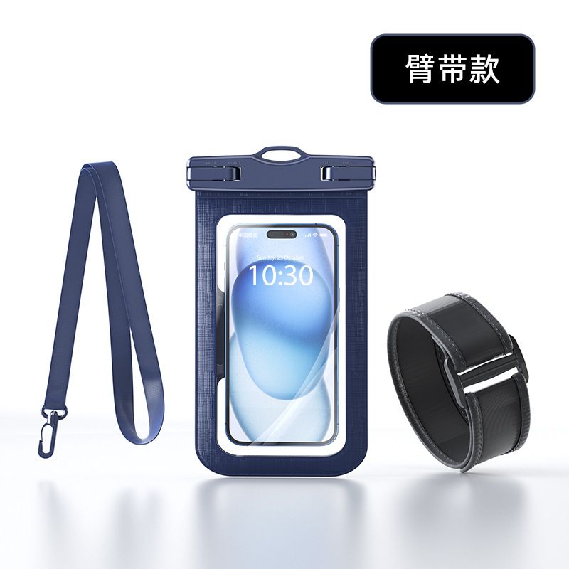 Mobile Phone Waterproof Bag Can Touch Screen, Running Arm Bag Swimming Waterproof Bag 8 Waterproof Mobile Phone Bag_voghion.com