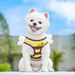 Little Bee Cute Cartoon Pet Vest-Style Harness Outdoor Dog Walking Leash For Small Dogs_voghion.com