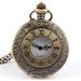 Fob Watches Pocket Watch Pocket Watch Stylish Retro Shell Dial Double Layer Scale Quartz Pocket Watch_voghion.com