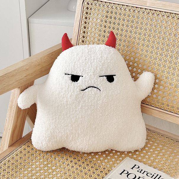 Ugly Cute Little Ghost Plush Doll Halloween Devil Pillow Sofa Cushion Nap Pillow Decoration Christmas_voghion.com