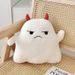 Ugly Cute Little Ghost Plush Doll Halloween Devil Pillow Sofa Cushion Nap Pillow Decoration Christmas_voghion.com