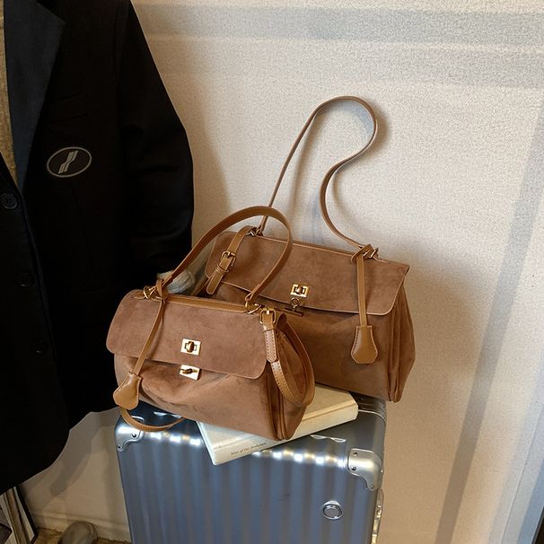 Pendeln Herbst Winter Neue Damenmode Matte Elegante Große Trendy Tote Unterarm Tasche_voghion.com