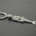 Mermaid Bone Skeleton Alternative Creative Halloween Keychain Keyring Pendant_voghion.com