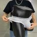 Mesh-Unterhosen für Herren mit V-Taille, einfarbig, atmungsaktiv, schnelltrocknend, sexy Herren-Unterwäsche mit niedriger Taille und U-Highlights, große Herrenhosen_voghion.com