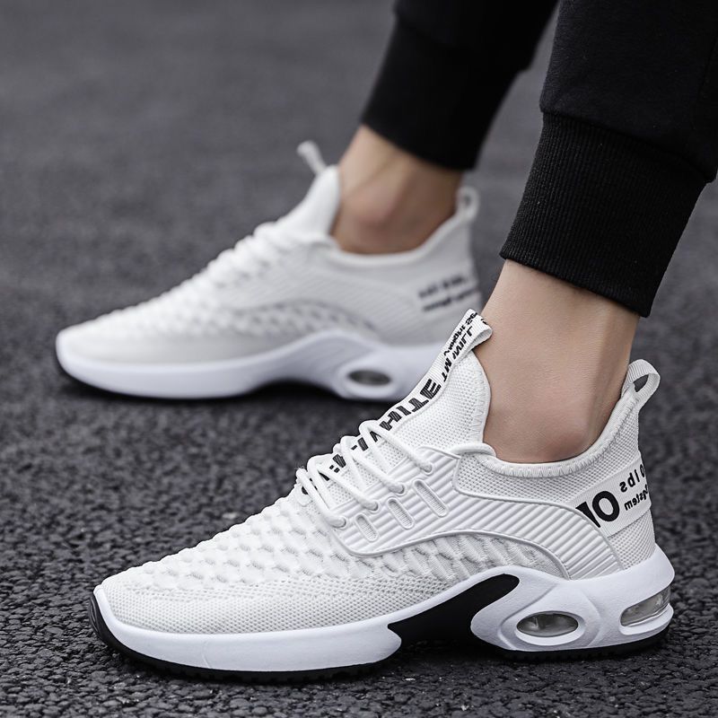 Men's shoes Summer breathable casual sports shoes fashion all-match running shoes_voghion.com
