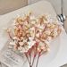 Artificial Peach Blossom Branches, Faux Cherry Floral Stems For Wedding Decor, Home Table Centerpiece, Living Room Display Luxury-style Gifts_voghion.com