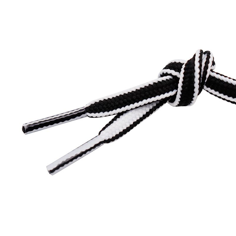 Shoelaces 6mm Wide Semi Circular Flat Empty Two Color Shoelaces Suitable For Sneakers, Dad Shoes, Sports Shoes And Casual Shoes_voghion.com