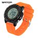 Multifunctional Digital Sports Watch For Men And Women With Waterproof, Stopwatch, Alarm, And LED Backlight Waterproof Fashion Electronic Watch_voghion.com