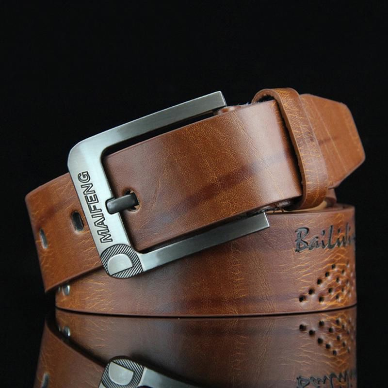 HOT Nei Fräizäit Männer Nadelschnalle Retro Stil Nietgürtel Kollokatioun Hosen Moud Männer Tailleband PU Lieder Tailleband_voghion.com
