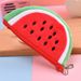Creative Cute Fruit Plush Change Bag Coin Earphone Data Cable Portable Storage Bag_voghion.com