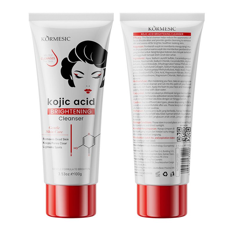 KORMESIC Kojic Acid Brightening Cleanser 100g_voghion.com