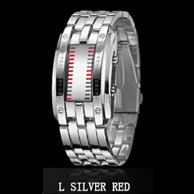 TADA1104 heren gepersonaliseerd polshorloge dubbele rij licht led waterdicht horloge roestvrij staal elektronisch horloge_voghion.com