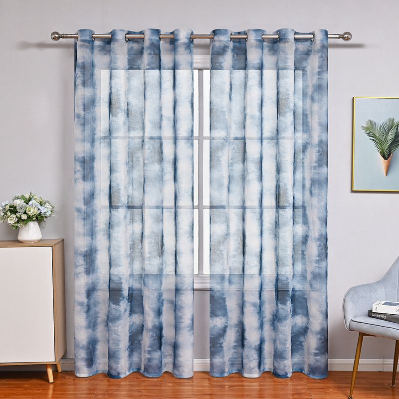 Nove polne Dolly tie-dye črtaste zavese za okna, balkon, dnevna soba, spalnica, senčenje s soncem, končane zavese_voghion.com