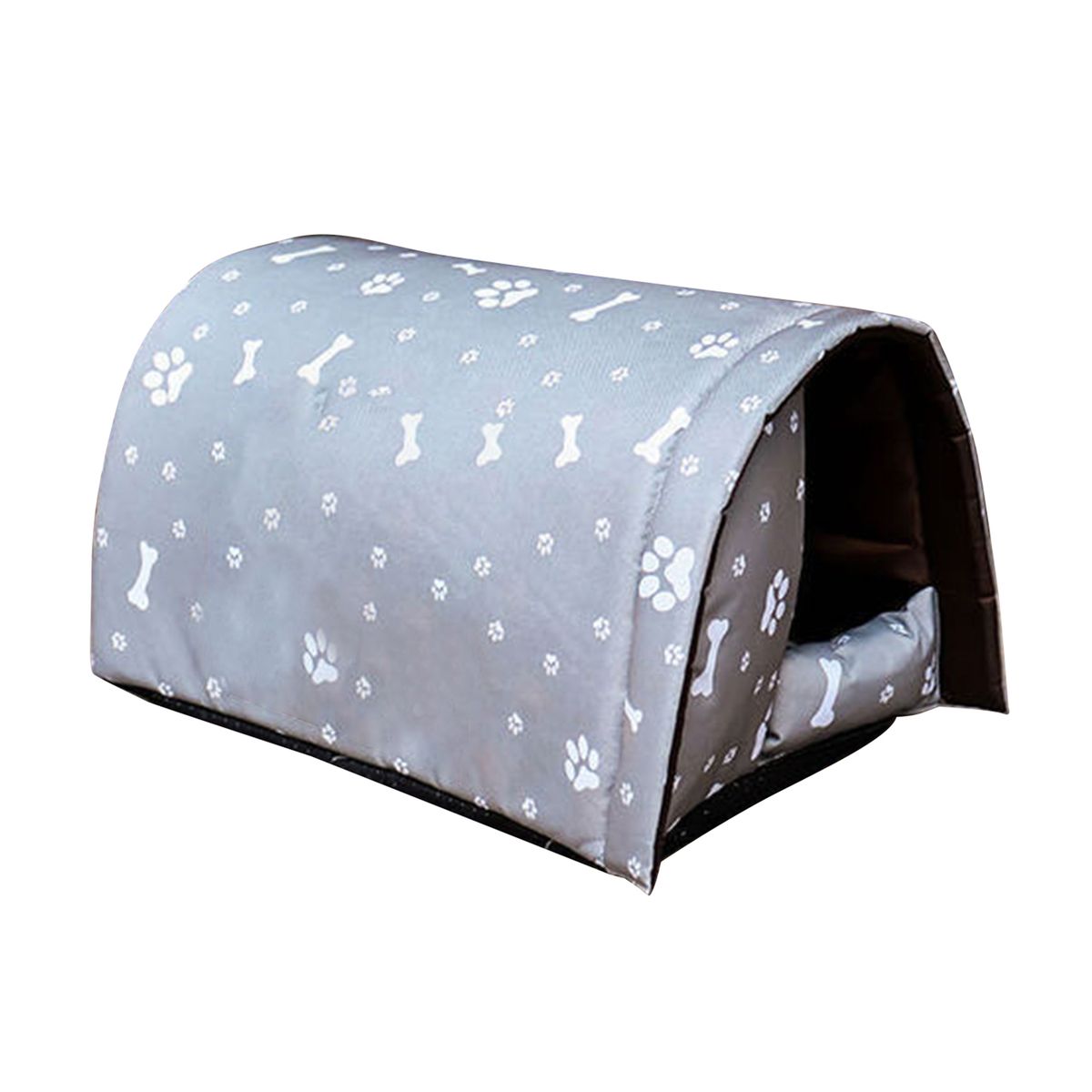 Guangying Haustierhütte, robust, integrierter Schwamm, langlebig, warm, Schlafkissen für Haustiere für das Wohnzimmer_voghion.com