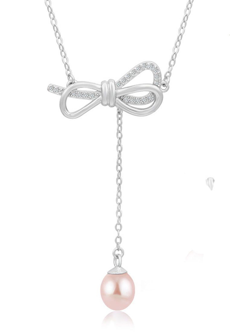 WPJ1020 Papillon a farfalla con collana di perle d'acqua dolce_voghion.com