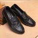 Neu Für Männer Business Casual Lederschuhe Herren Trendy Vielseitige Loafer Atmungsaktive Soft Sohle Oberschicht_voghion.com
