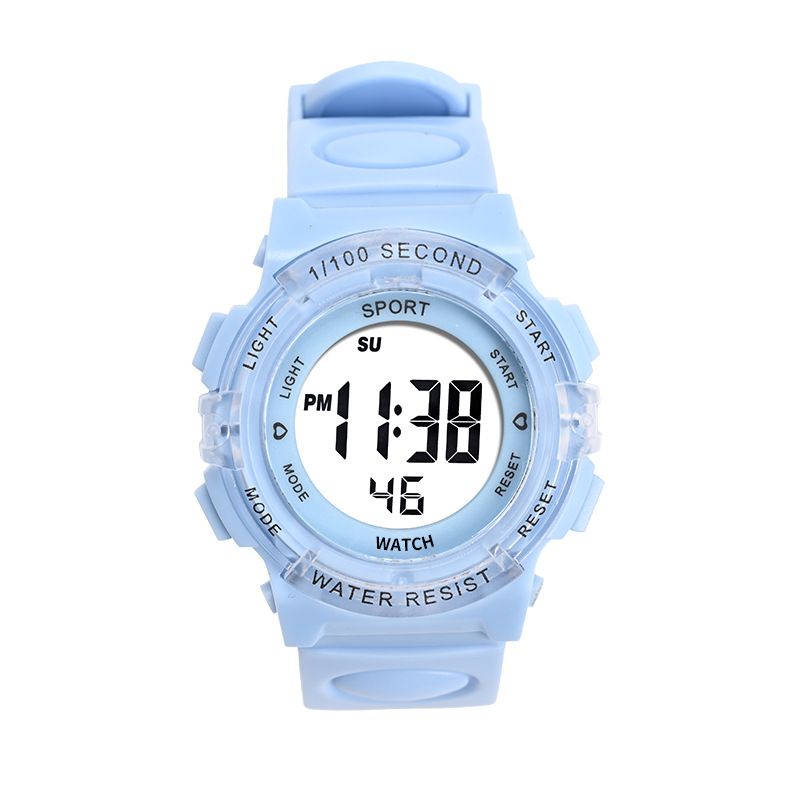 Kinderhorloge Hoogwaardig uiterlijk niveau glow-in-the-dark horloge student sport vrije tijd elektronisch horloge trend_voghion.com