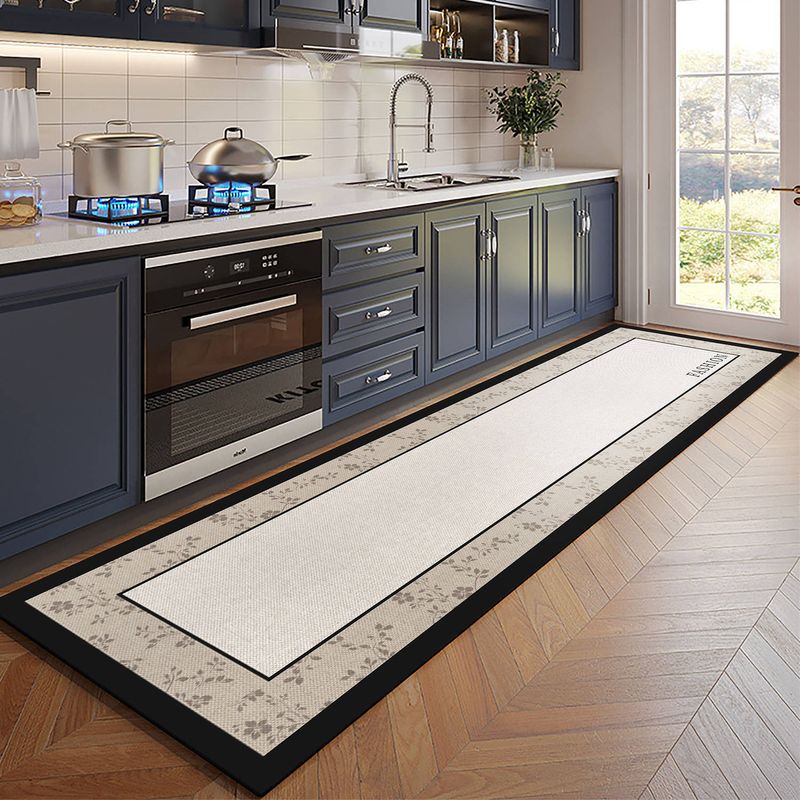 Kitchen Floor Mat - Oil & Water Absorbent, Non-Slip, Washable, Dirt-Resistant - Long Runner For Home Entrance_voghion.com