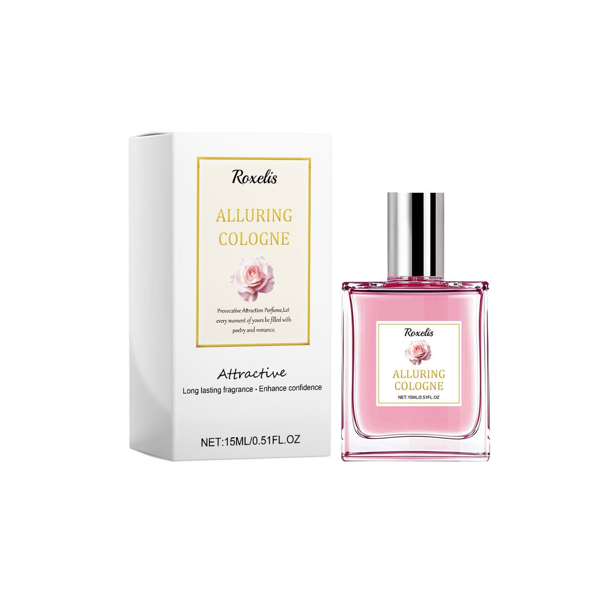 Pheromone Rose Fresh and Elegant Date Atmosphere Charm Lasting Fragrance Lady perfume_voghion.com