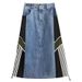 ChicShe European Style Trendy Brand Color-Block Patchwork Denim For Women Spring And Autumn New Loose Design Sense Niche_voghion.com