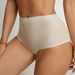 Nahtlose Unterwäsche für Damen, dünner, hoch taillierter, bauchkontrollierender, bequemer, nicht kräuselnder Baumwoll-Slip in großen Größen_voghion.com