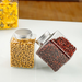 Five Grains Box Kitchen Refrigerator Thickened Large Spice Dried Fruit Storage Bottle Household Plastic Sealed Jar_voghion.com