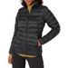 Women's Lightweight Packable Waterproof Long Sleeve Winter Jacket With Slim Fit, Breathable Polyester Shell, Stand Collar For Outdoor Travel_voghion.com
