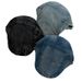 2025 New Washed Denim Forward Cap For Women, Summer And Autumn Versatile Large Head Circumference, Face Slimming,_voghion.com
