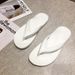 Women's Flip-Flops Lazy Toe Post Outdoor EVA Non-Slip Beach Sandals Casual Flat Massage Couple Indoor Slippers_voghion.com