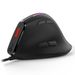 RGB Vertical Ergonomic Gaming Mouse - 12800DPI, 9 Programmable Buttons, 4-Way Scroll Wheel, Braided Cable For PC/Laptop (Black)_voghion.com
