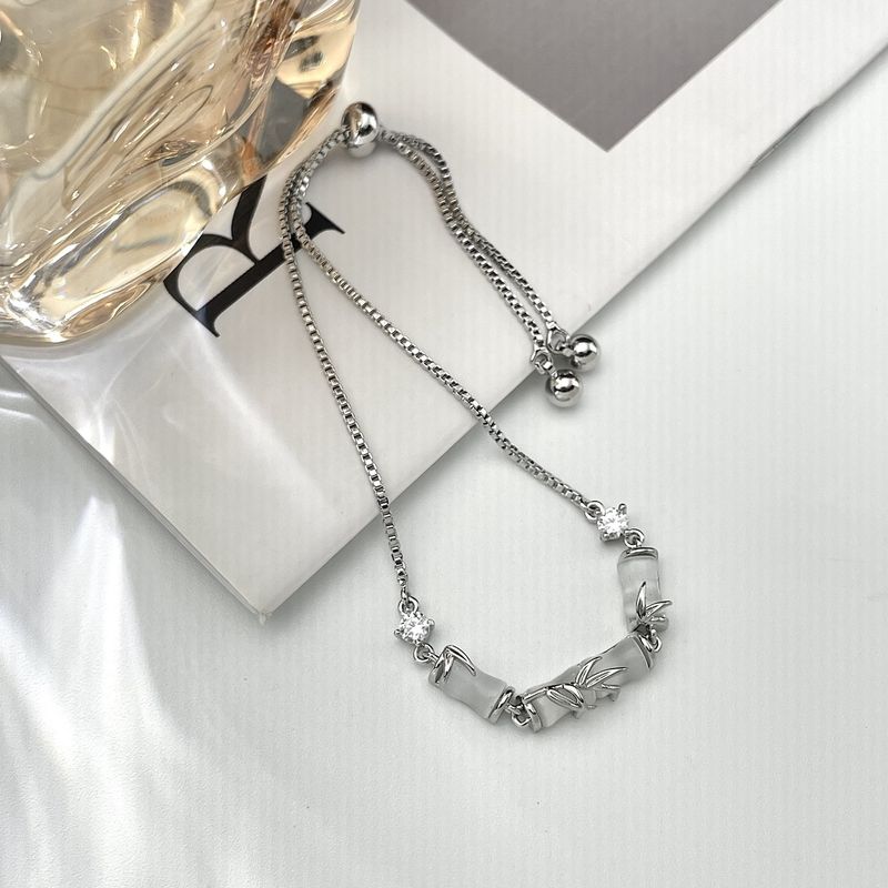 Bracciale estivo con nodo di bambù in zircone cinese con occhio di gatto, leggero, di alta qualità, fatto a mano, di piccole e medie dimensioni, non_voghion.com