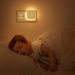 AUVON Night Light Plug With Motion Sensor And Dusk Sensor 2 Pack Warm White LED Adjustable Brightness 1-50 Lm For Hallway Stairs Bedroom_voghion.com