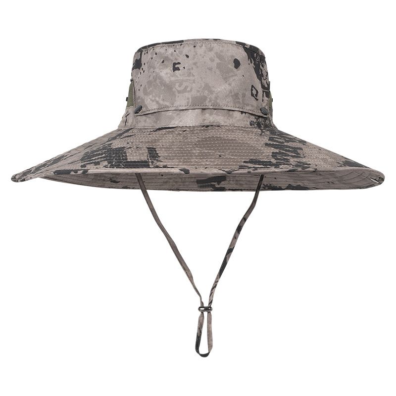 Detachable Top Breathable Fisherman Hat - Wide Brim Sun Hat For Hiking Fishing & Outdoor Activities - UPF 50+ Protection​_voghion.com