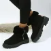 Women's Shoes Snow Women Winter New Veet Warm Cotton Shoes Large Size Women's Boots_voghion.com
