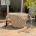 Niche For Women's Summer New Casual Vacation Style Grass Woven Beach Mini Handheld Shoulder Crossbody Bag_voghion.com