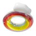 Anello da nuoto arcobaleno trasparente con schienale singolo e doppio, anello da nuoto gonfiabile per esterni con sedile in acqua_voghion.com