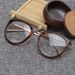 Optical Plano Glasses Frame For Women Men Round Oversized Cat Eye Eyeglasses Retro Frames Metal Spectacles Clear Lenses Eyewear_voghion.com