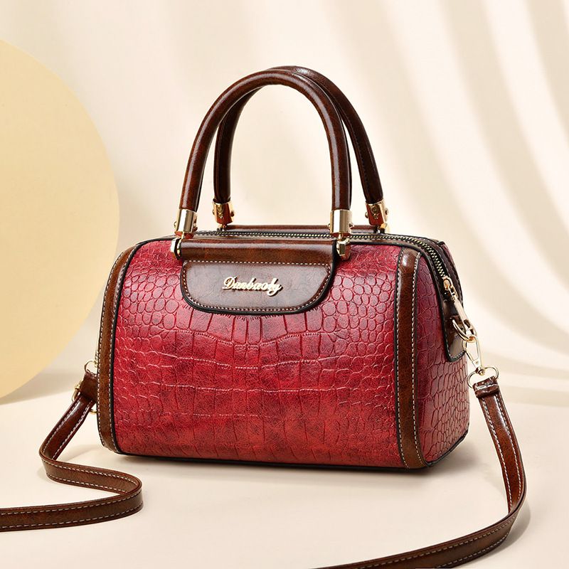 2023 Trendy Women's Summer Handbas Textured Handheld Crossbody Small Lare Capacity New Color-Block Versatile Pillow_voghion.com