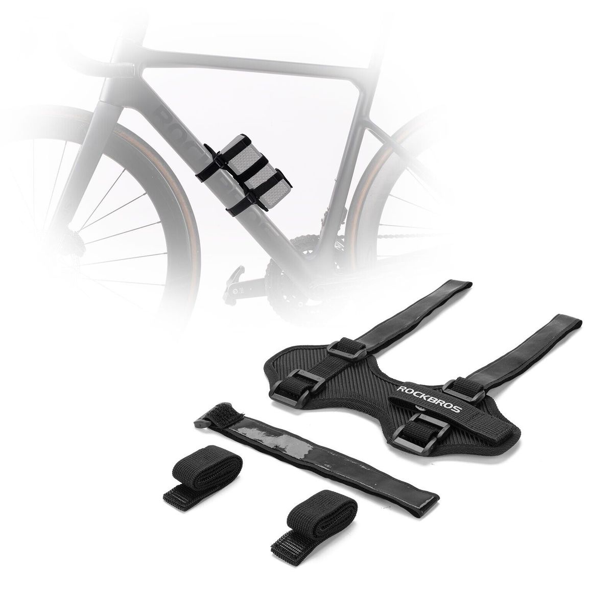 Correa para altavoz de bicicleta ROCKBROS, soporte para botella con correa ajustable_voghion.com