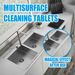 Jakehoe Multi-Surface Cleaning Effervescent Tablets, Cooktop Tile Bathroom Kitchen Mildew Stains Clean And Clean_voghion.com