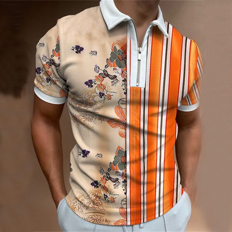 2023 nuova polo estiva polo da uomo manica corta polo da uomo slim_voghion.com