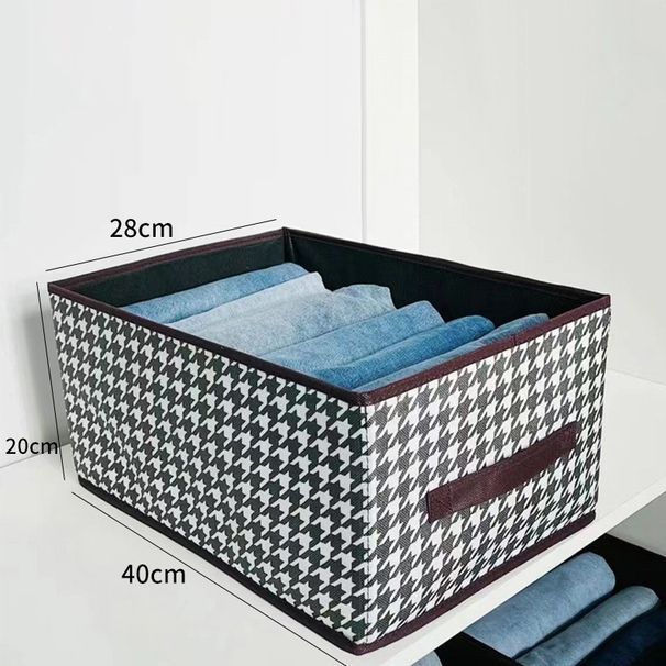 Foldable Clothes Storage Box With Steel Frame - Space-Saving Organizer With Waterproof Fabric & Extra Large Capacity_voghion.com