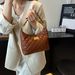 Gesteppte bestickte Umhängetasche für Damen 2025, neue modische strukturierte Eimer-Handtasche_voghion.com