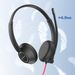 Professional Lightweight Call Center Headset With Dual 3.5mm/USB Connector – Noise-Canceling Mic For Customer Service, Aviation & Business_voghion.com