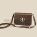High-end Small Square Women's 2024 New Lock Buckle Fashion Simple Commuting Single Shoulder Crossbody Bag_voghion.com